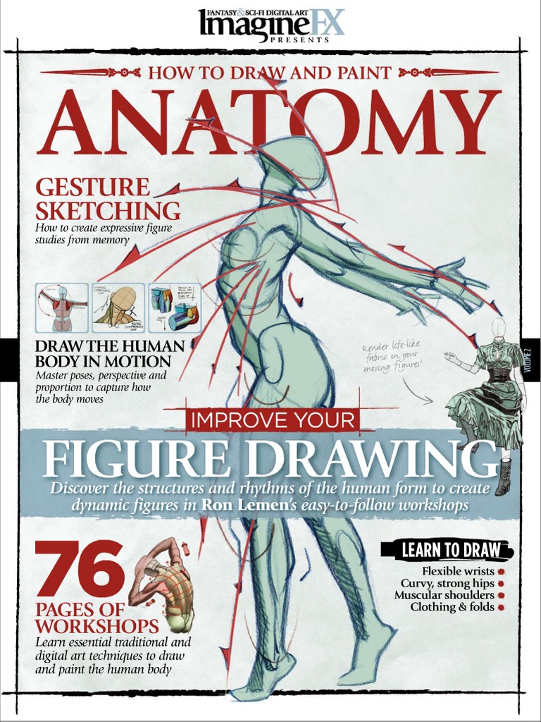imaginefx anatomy volume 2